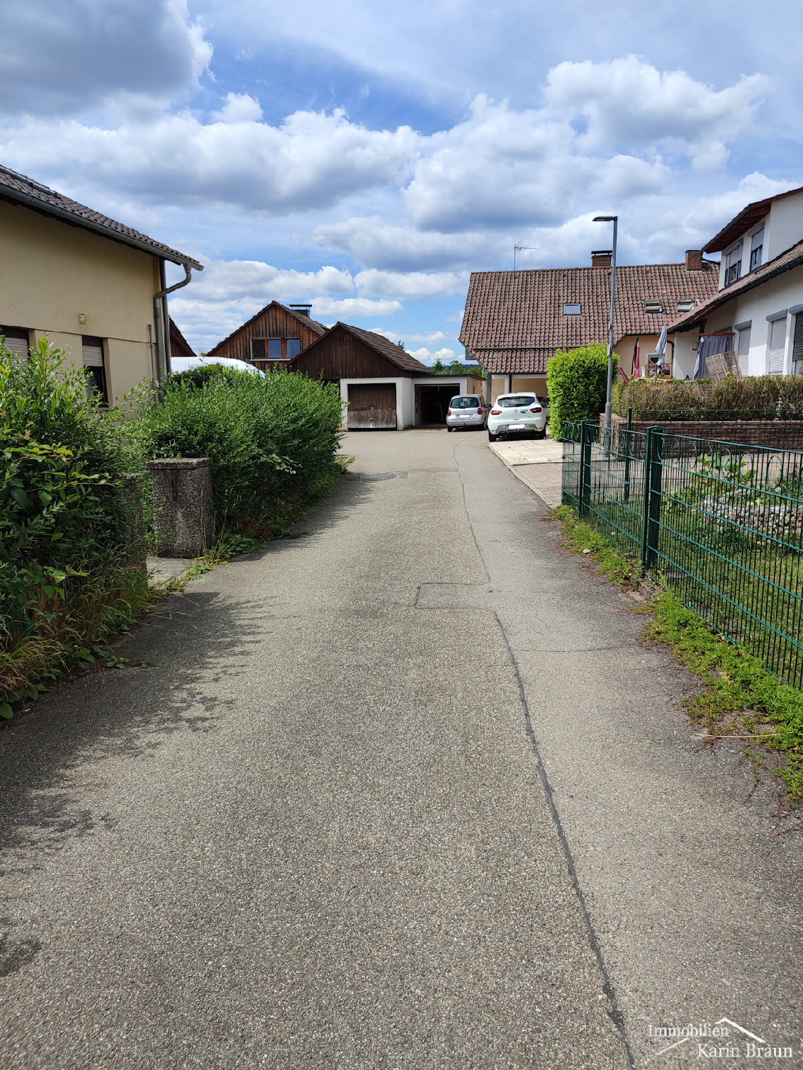 Zufahrt zum Haus